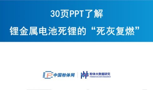 30頁(yè)P(yáng)PT了解鋰金屬電池死鋰的“死灰復(fù)燃”